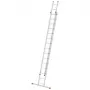 HAILO S80 ProfiStep duo escalera combinada, aluminio, 2x15 peldaños, carga máx. 150 kg