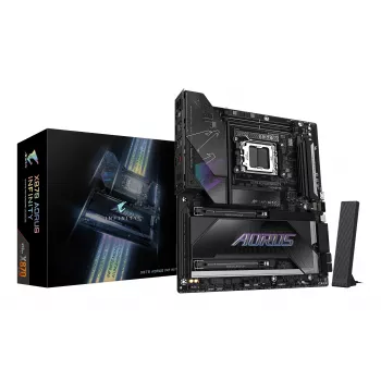 GIGABYTE X870 AORUS INFINITY placa base AM5 ATX, DDR5, 4x M.2, Wi-Fi 7, 2.5GbE