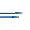 Cable de red RJ45 Cat.7 S/FTP Kabelmeister, funda TPE altamente flexible, libre de halógenos, azul, 0,25 m