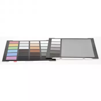 Tarjetas de repuesto Datacolor SpyderCheckr (pack de 2) – objetivos de color y escala de grises de 24 parches para una calibración precisa de la cámara