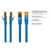 Cable de red Cat.7 S/FTP KABELMEISTER, RJ45, funda TPE, libre de halógenos, azul, 5 m