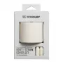 STANLEY The Quencher Boot + Strohhalm-Topper-Set, accesorio protector de silicona para vaso térmico 1,18L, Light Cream