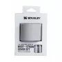STANLEY Set de 2 fundas protectoras y tapones para pajita para vaso térmico 0,89L/0,59L The Quencher Boot + Straw Topper gris claro