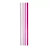 STANLEY Set de pajitas 4 uds. para The Quencher Travel Tumbler 1,18L rosa