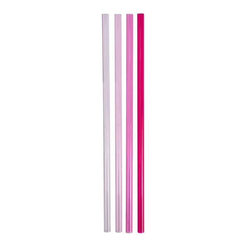 STANLEY Set de pajitas 4 uds. para The Quencher Travel Tumbler 1,18L rosa