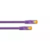 Kabelmeister Cable de red Cat.7 S/FTP, funda TPE, libre de halógenos, violeta, 15 m