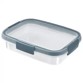 CURVER Smart Eco Fresh Fiambrera rectangular 0,7L transparente con tapa verde