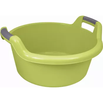 CURVER Bol redondo con asas 27L verde