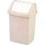 CURVER Click-it Cubo de basura de pedal 25L beige 32,5x26,5x50,5cm