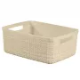 CURVER Cesta Jute S 5L 27x20x11cm crema