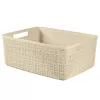 Curver Cesta Jute M 12L 36x28x15cm crema
