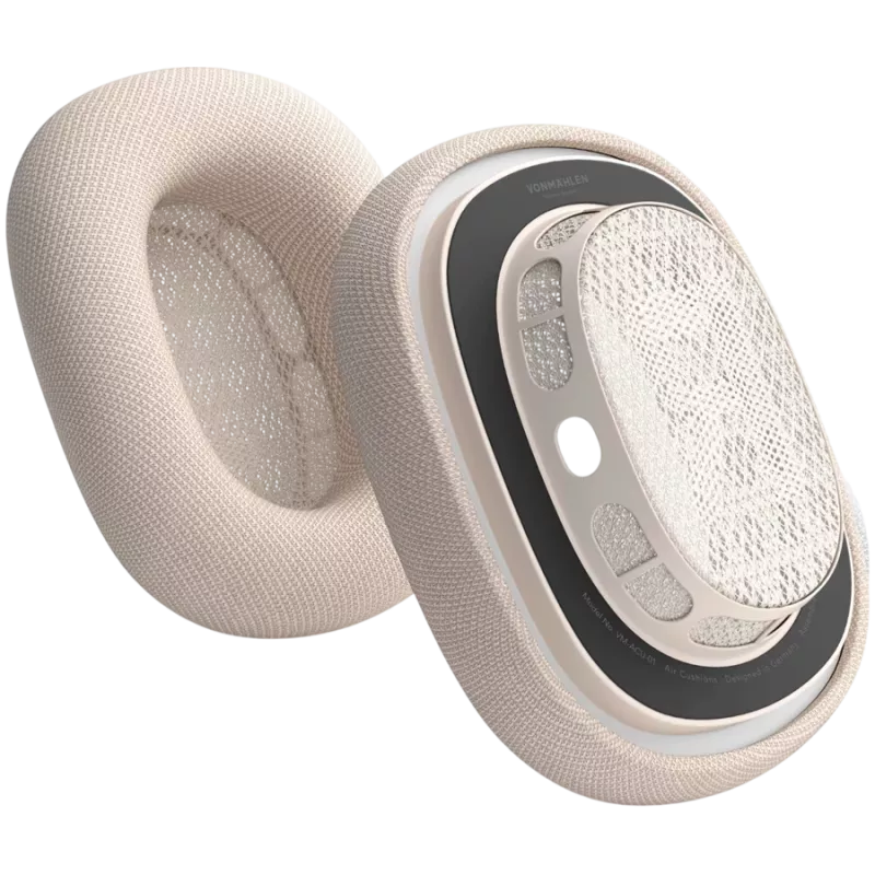 VONMÄHLEN almohadillas para AirPods Max, Champagne