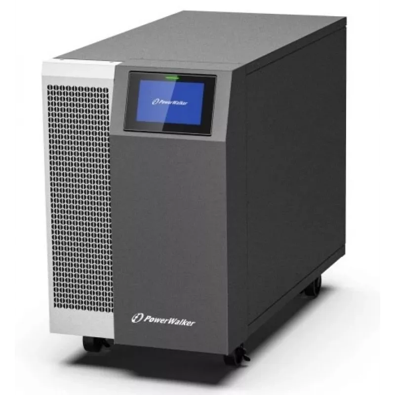PowerWalker VFI 30K TAP PF1 3/3 BE SAI online de doble conversión, 30kVA/30kW, entrada/salida trifásica, torre, baterías externas