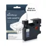 MediaRange Cartucho de cinta de rotulación para Dymo D1 40913/S0720680, 9mm x 7m, Negro sobre Blanco