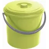 CURVER Cubo con tapa 10L Verde