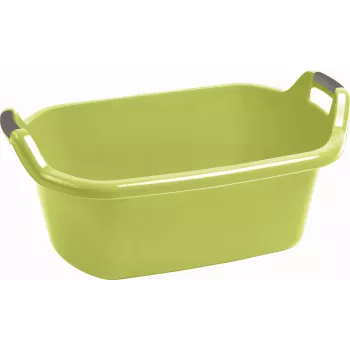 CURVER Recipiente ovalado multiusos con asas 55L Verde