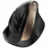 Genius Ergo 8250S ratón inalámbrico, 1600 DPI, negro/dorado