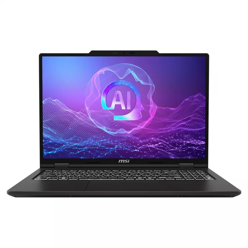 MSI VenturePro 16 A2RWFG-001FR portátil, 16 inch 2K OLED 120Hz, Intel Core 7 240H, 16GB DDR5, 512GB SSD, GeForce RTX 5060 8GB, Windows 11 Home, teclado francés AZERTY