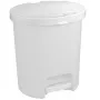CURVER Deco Bin cubo de pedal 25L 36x41cm blanco