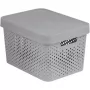 Curver Infinity Recycled caja de almacenamiento 17L 36x27x22cm gris