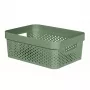 CURVER Infinity Recycled caja 11L 36x27x14cm verde
