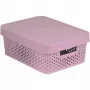 Curver Infinity caja de almacenaje de material reciclado 11 L, 36 x 27 x 14 cm, rosa
