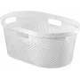 CURVER Infinity Recycled cesta de ropa 40L 59x39x27cm blanca