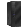 ASRock DeskSlim X600 mini-PC barebone, zócalo AMD AM5, DDR5 SO-DIMM, PCIe Gen5 M.2, 2,5GbE, sin RAM/almacenamiento/SO, negro