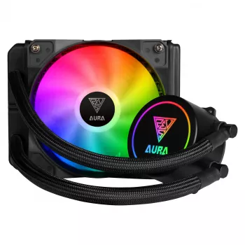 GAMDIAS Aura GL120 120mm ARGB Refrigeración líquida AIO para CPU 16321-01600-30000-G