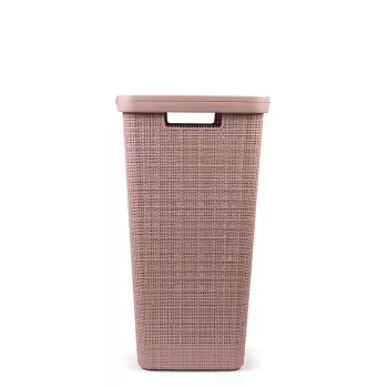 CURVER Caja de ropa Jute 58L Rosa 43x34x60cm