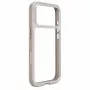 Evelatus Apple iPhone 17 Pro LiveCase Funda híbrida con soporte PC+TPU Plata