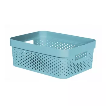 Curver Infinity Recycled Caja de almacenamiento 11L Azul 36x27x14cm