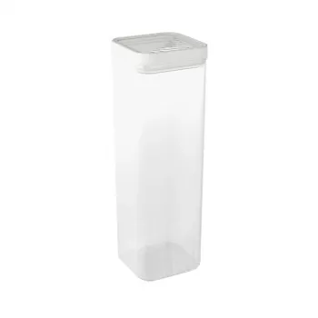 CURVER Kara Recipiente para alimentos secos 2,4L Transparente/Blanco