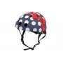 Hornit Polka Dot Casco de bicicleta para niños 48-53cm con luz LED