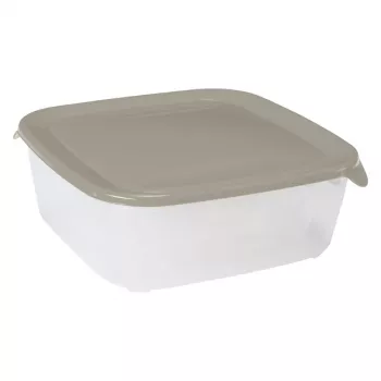 CURVER Fresh&Go Set de cajas de almacenamiento 4 uds. rectangulares 0,5+0,8+1,7+2,9L Beige