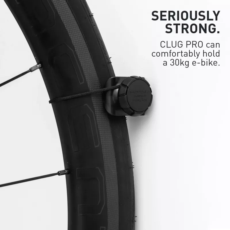 Soporte de bicicleta Hornit CLUG PRO Roadie Black S 7761RCP - 23mm-32mm (1-1.25)