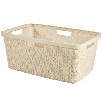 CURVER cesto de la ropa Jute 46L 59x39x26cm crema