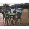 KETER Santorini silla de jardín apilable de aluminio gris textilene resistente a los rayos UV e inclemencias del tiempo 110 kg