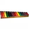 Stagg XYLO-J15 RB xilófono, 15 láminas de palisandro, C5-A6 diatónico, con baquetas y funda