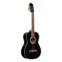 Stagg SCL60 BLK guitarra clásica 4/4 tapa de abeto negra brillo