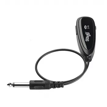 Sistema de guitarra inalámbrico digital Stagg SUW 12G de 2,4-GHz con baterías recargables