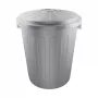keeeper Mats Maxi contenedor de residuos 50L, Ø50 x 55 cm, plata