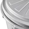 keeeper Mats Maxi contenedor de residuos 50L, Ø50 x 55 cm, plata