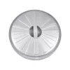 keeeper Mats Maxi contenedor de residuos 50L, Ø50 x 55 cm, plata