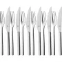 SILIT Trend set de cubiertos para steak, 12 piezas, acero inoxidable
