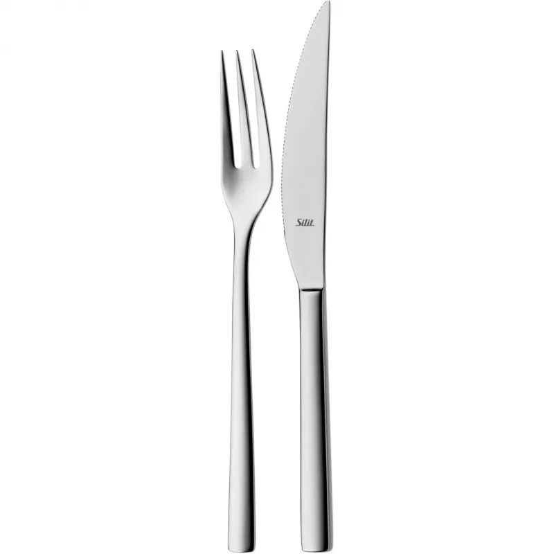 SILIT Trend set de cubiertos para steak, 12 piezas, acero inoxidable
