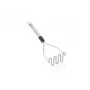 LEIFHEIT ProLine pisapatatas 103032 – acero inoxidable 18/10, mango negro ergonómico, apto para lavavajillas, 285 mm