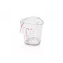 LEIFHEIT jarra medidora 1L, transparente, plástico SAN, escalas ml/L/gramo, apta para lavavajillas