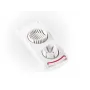 LEIFHEIT cortador de huevos Combi – cortador de huevos y cortador de huevos en octavos 2 en 1, blanco