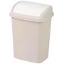 Curver Dominik cubo de basura 25L, 36,5 x 29,1 x 48 cm, beige